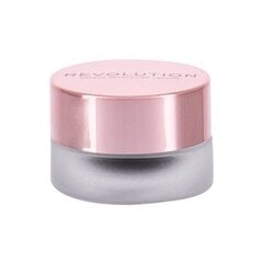 Silmalainer Makeup Revolution London Gel Eyeliner Pot 3 g, Black цена и информация | Тушь, средства для роста ресниц, тени для век, карандаши для глаз | hansapost.ee