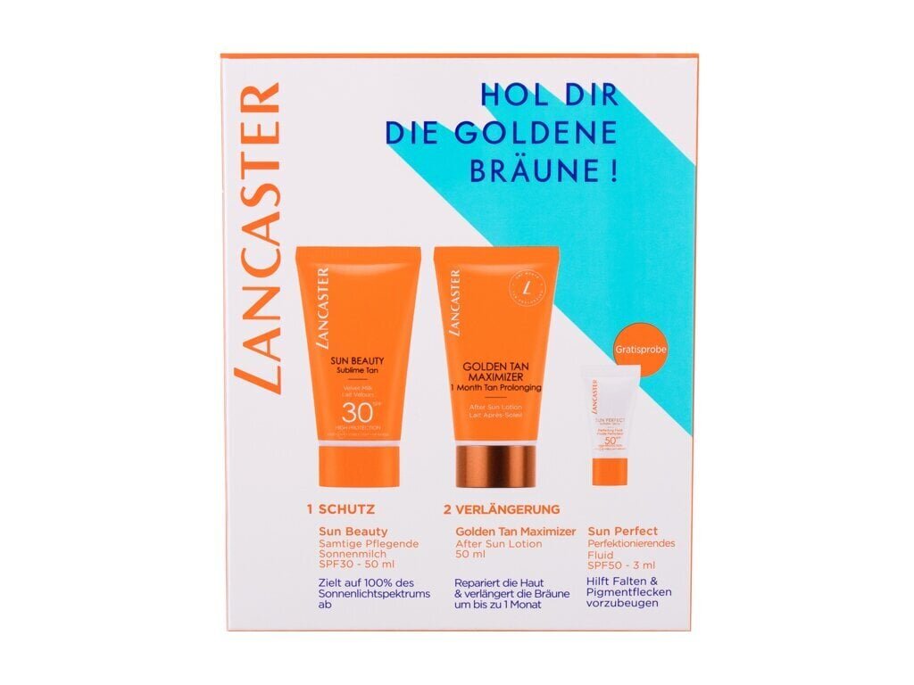 Kinkekomplekt Lancaster Sun Beauty Set - Gift set, 50 ml hind ja info | Päikesekaitse ja päevitusjärgsed kreemid | hansapost.ee