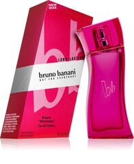 Naiste tualettvesi Bruno Banani Pure Woman EDT, 30 ml цена и информация | Женские духи | hansapost.ee