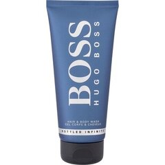 Гель для душа HUGO BOSS Boss Bottled Infinite для мужчин, 200 мл цена и информация | Парфюмированная косметика для мужчин | hansapost.ee