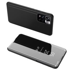 Telefoniümbris Clear View Case flip cover for Xiaomi Redmi Note 11S / Note 11 (Black) hind ja info | Telefonide kaitsekaaned ja -ümbrised | hansapost.ee