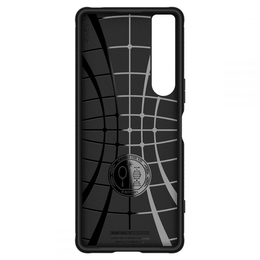 Telefoniümbris Spigen Rugged Armor Sony Xperia 1 IV black (20901-0) цена и информация | Telefonide kaitsekaaned ja -ümbrised | hansapost.ee