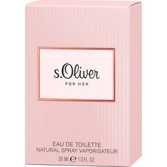 Аромат s.Oliver s.Oliver For Her, EDT цена и информация | Духи для Нее | hansapost.ee