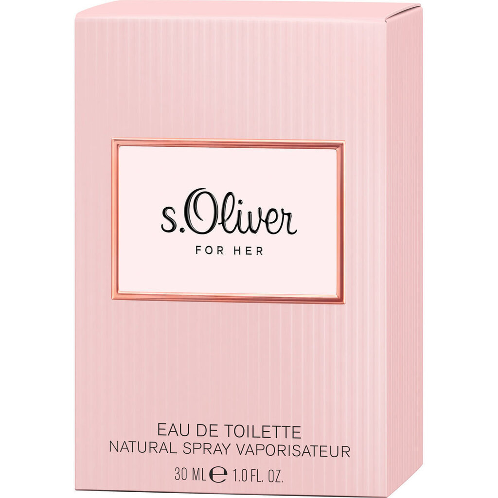 Tualettvesi s.Oliver For Her EDT naistele 30 ml цена и информация | Parfüümid naistele | hansapost.ee