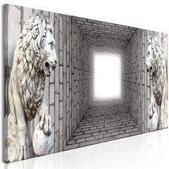 Pilt - Light in the Tunnel (1 Part) Narrow 135x45 cm hind ja info | Seinapildid | hansapost.ee