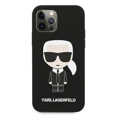 Karl Lagerfeld KLHCP12LSLFKBK iPhone 12 Pro Max 6.7 hind ja info | Telefonide kaitsekaaned ja -ümbrised | hansapost.ee