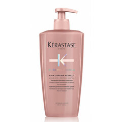 Увлажняющий шампун Kerastase Bain Chroma Respectь для окрашенных волос, 500 мл цена и информация | Шампуни | hansapost.ee