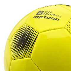 Jalgpallipall Meteor FBX, suurus 4, kollane цена и информация | Футбольные мячи | hansapost.ee