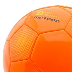 Футбольный мяч Meteor FBX, размер 4, оранжевый цена и информация | Футбольные мячи | hansapost.ee