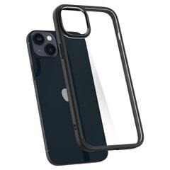 Чехол Spigen Ultra Hybrid для iPhone 14, матовый черный цена и информация | Чехлы для телефонов | hansapost.ee