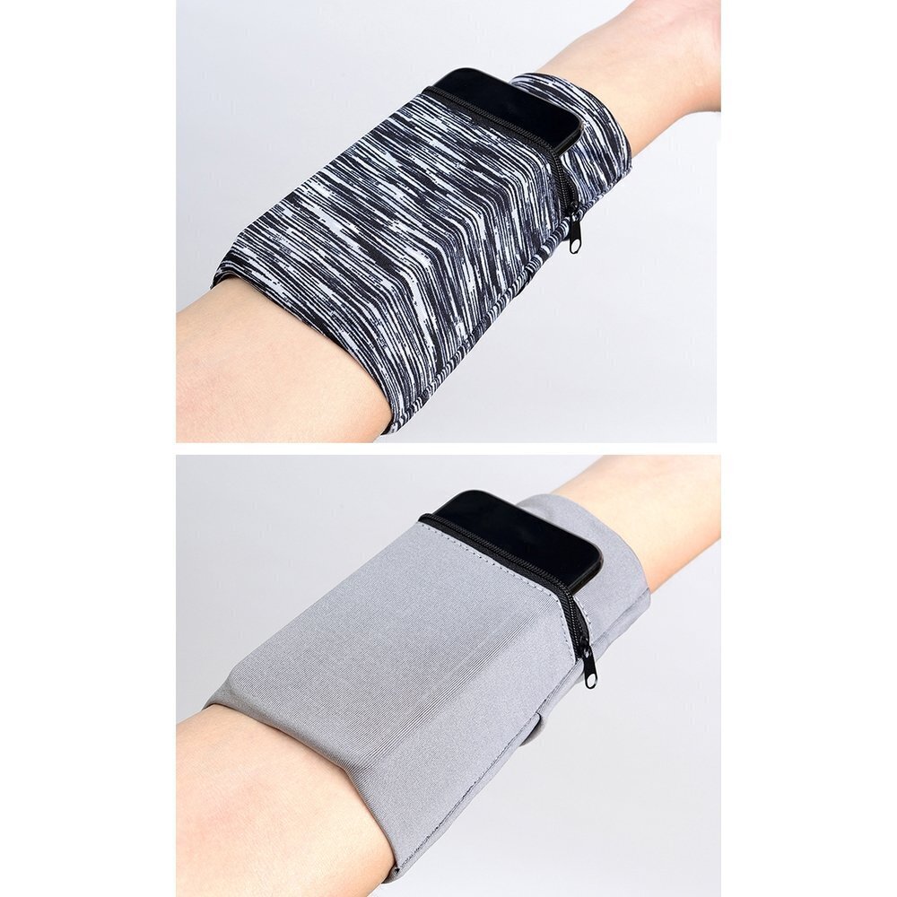 Telefoni spordiümbris Hurtel Fabric Armband, pruun hind ja info | Telefonide kaitsekaaned ja -ümbrised | hansapost.ee