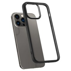 Telefoniümbris Spigen Ultra Hubrid iPhone 14 Pro, mattmust hind ja info | Telefonide kaitsekaaned ja -ümbrised | hansapost.ee
