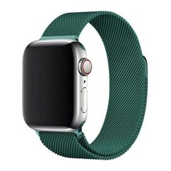 Kellarihm Magnetic Strap Watch Strap 6/5/4/3/2 / SE (44mm / 42mm) Magnetic Band Bracelet (Green) цена и информация | Аксессуары для смарт-часов и браслетов | hansapost.ee