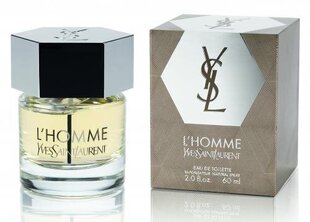 Yves Saint Laurent L'Homme EDT для мужчин 60 мл цена и информация | Yves Saint Laurent Духи, косметика | hansapost.ee