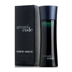 <p>Giorgio Armani Black Code EDT для мужчин 75 мл</p>
 цена и информация | Духи для Него | hansapost.ee