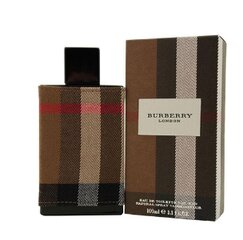 <p>Позвольте <strong>100% оригинальным Мужская парфюмерия London Burberry EDT</strong> удивить вас и создайте неповторимый образ, используя эти эксклюзивные <strong>мужские духи </strong>с уникальным, индивидуальным ароматом. Откройте для себя <strong>100% оригинальные продукты Burberry</strong>!</p>

<p></p>

<ul>
	<li>Пол:
	<ul>
		<li>Мужской</li>
		<li>Унисекс</li>
	</ul>
	</li>
	<li>Тип: EDT (Eau de Toilette)</li>
	<li>Название аромата: London</li>
</ul>

<p></p>
 цена и информация | Духи для Него | hansapost.ee