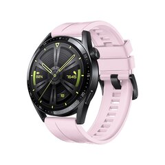 Kellarihm Strap One silicone band strap bracelet for Huawei Watch GT 3 42 mm (Pink) hind ja info | Nutikellade aksessuaarid ja tarvikud | hansapost.ee