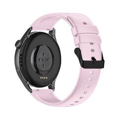 Kellarihm Strap One silicone band strap bracelet for Huawei Watch GT 3 42 mm (Pink) hind ja info | Nutikellade aksessuaarid ja tarvikud | hansapost.ee