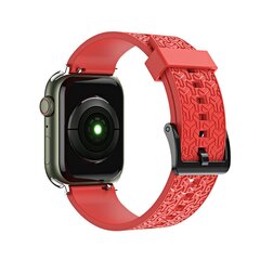 Kellarihm Watch Strap Y Watch Strap Watch 7 / SE (45/44 / 42mm) Wristband Watchband (Red) цена и информация | Аксессуары для смарт-часов и браслетов | hansapost.ee