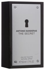 Antonio Banderas The Secret - eau de toilette spray, 50ml цена и информация | Мужские духи | hansapost.ee