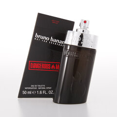 Bruno Banani Dangerous Man EDT meestele 50 ml hind ja info | Parfüümid meestele | hansapost.ee