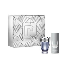 Подарочный комплект для мужчин Paco Rabanne Invictus EDT, 100 мл цена и информация | Мужские духи | hansapost.ee