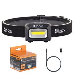 Libox LB0107 flashlight Black Headband flashlight LED цена и информация | Фонарики, прожекторы | hansapost.ee