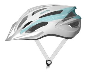 Велошлем Alpina MTB17, бело-голубой, 54-58 см цена и информация | Шлемы | hansapost.ee