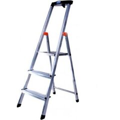 Krause Safety Folding ladder silver цена и информация | Стремянки | hansapost.ee