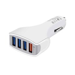 CAR CHARGER 4 X USB 7A WHITE VEGA FASTON FAST CHARGER QUICK 4XUSB 3.0 3500mAh цена и информация | Vega Мобильные телефоны, Фото и Видео | hansapost.ee