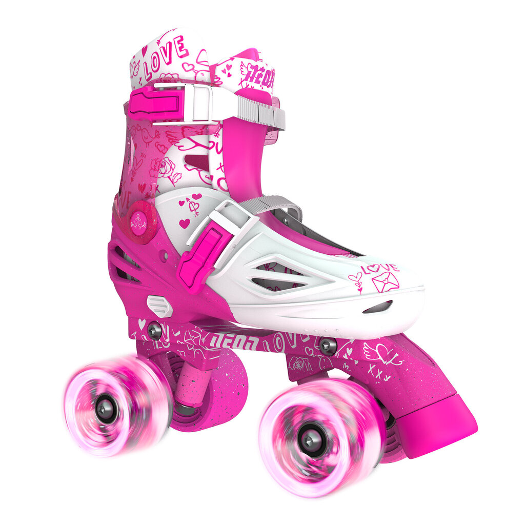Yvolution Roller-Rollers Neon Combo suurus 30-33 roosa hind ja info | Rulluisud ja tarvikud | hansapost.ee