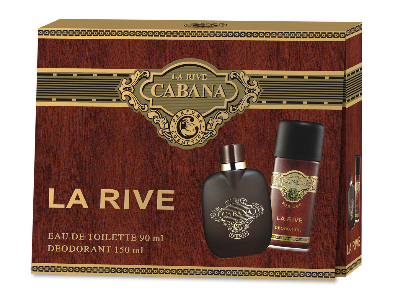 Komplekt La Rive Cabana: EDT meestele 90 ml + deodorant 150 ml hind ja info | Parfüümid meestele | hansapost.ee