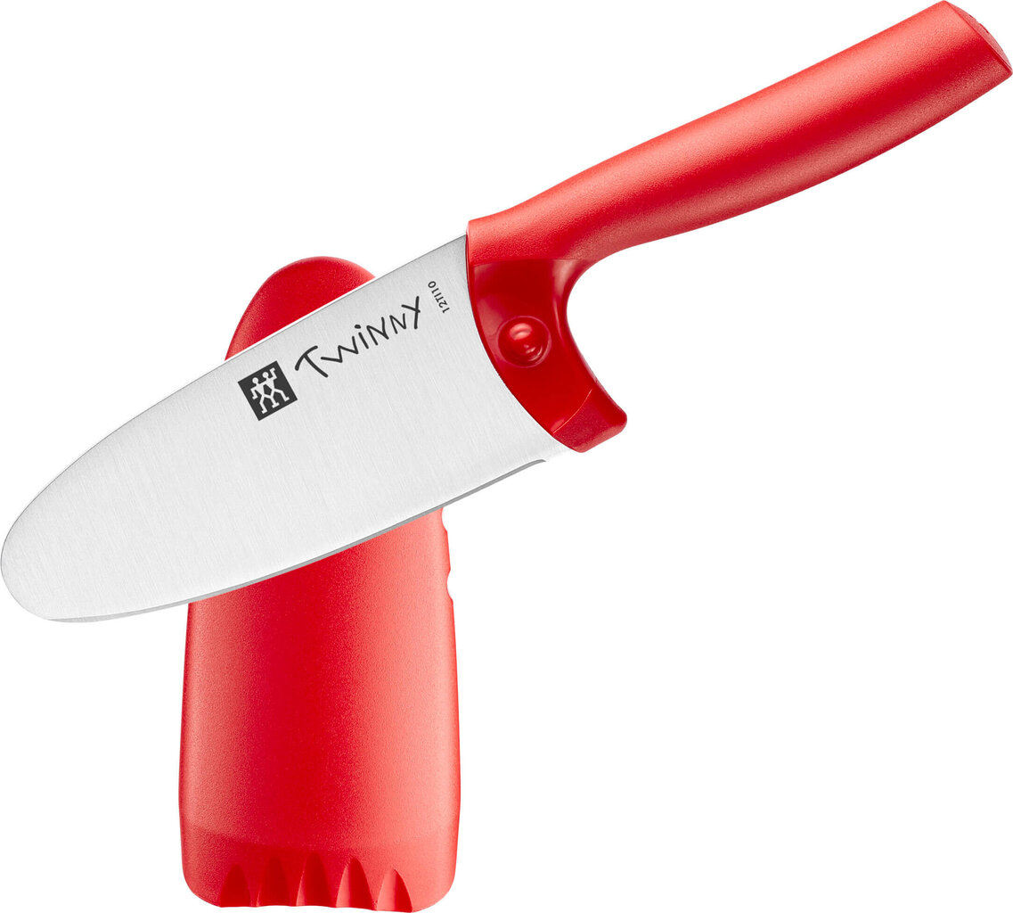 ZWILLING Twinny kokanuga 36550-101-0 10 cm punane Kokkamistunnid lastele цена и информация | Kööginoad ja teritajad | hansapost.ee