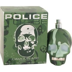 Police To Be Camouflage EDT meestele 125 ml hind ja info | Parfüümid meestele | hansapost.ee