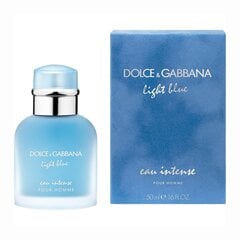 Dolce & Gabbana  Light Blue Eau Intense Pour Homme EDP для мужчин 50 мл цена и информация | Духи для Него | hansapost.ee
