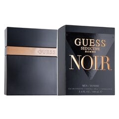 Туалетная вода для мужчин Guess Seductive Homme Noir EDT 100 мл цена и информация | Духи для Него | hansapost.ee