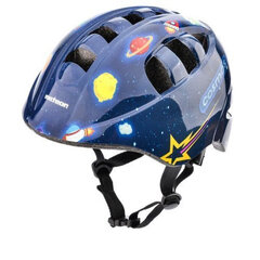 Регулируемый детский велосипедный шлем Meteor Cosmos KS08, темно-синий цена и информация | Шлемы | hansapost.ee