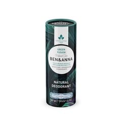 Pulkdeodorant Ben & Anna Natural Dezodorant Green Fusion, 40g hind ja info | Deodorandid | hansapost.ee