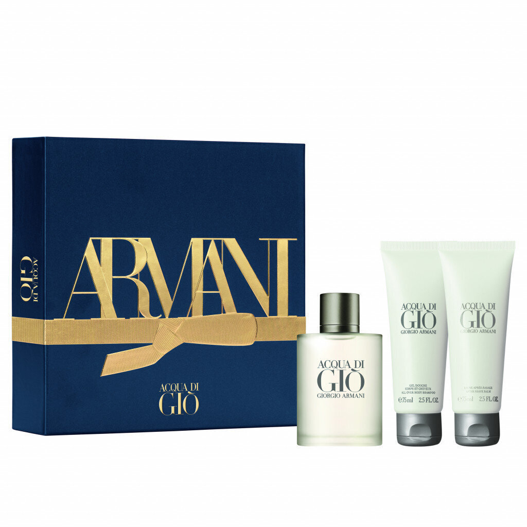 Komplekt Armani Acqua Di Gio Pour Homme meestele цена и информация | Parfüümid meestele | hansapost.ee