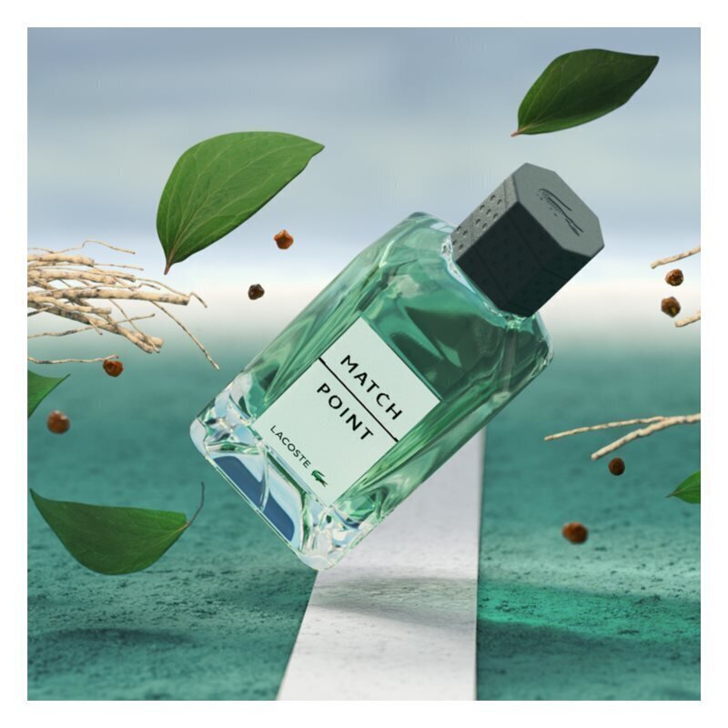 Tualettvesi Lacoste Match Point EDT meestele 50 ml цена и информация | Parfüümid meestele | hansapost.ee