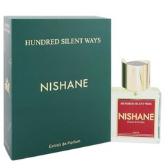 Parfüümvesi Nishane hundred silent ways EDP naistele/meestele, 50 ml hind ja info | Parfüümid naistele | hansapost.ee