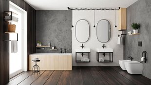 Vannisegisti ja dušikomplekt Deante Temisto BQT 014D, chrome price and information | Bathroom faucets | hansapost.ee