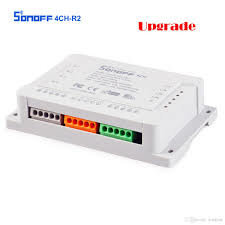 4-канальный умный переключатель Sonoff 4CH R2 цена и информация | Системы безопасности, контроллеры | hansapost.ee