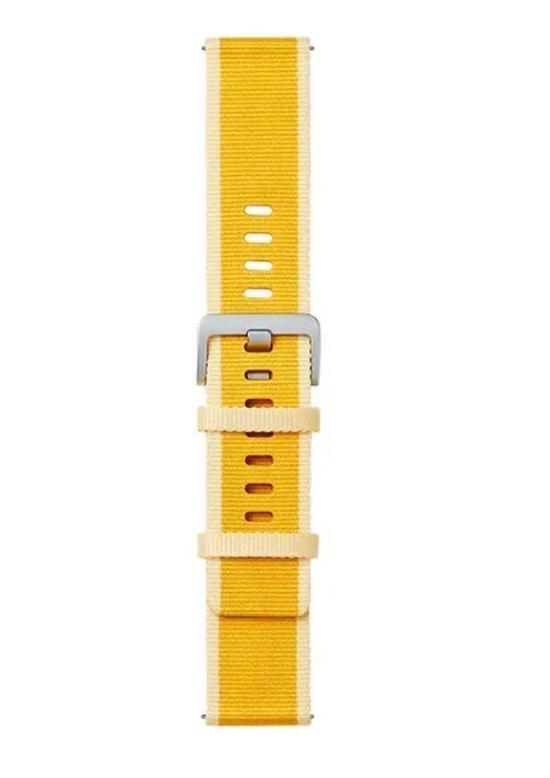 Xiaomi Watch S1 Active Braided Nylon Strap, Maize Yellow цена и информация | Nutikellade aksessuaarid ja tarvikud | hansapost.ee