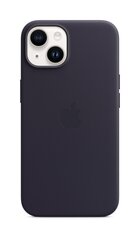 iPhone 14 Leather Case with MagSafe - Ink hind ja info | Telefonide kaitsekaaned ja -ümbrised | hansapost.ee