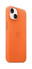 Apple Leather Case MagSafe MPP83ZM/A Orange цена и информация | Чехлы для телефонов | hansapost.ee