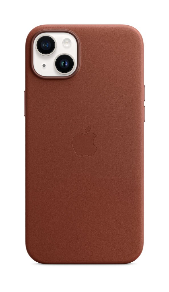 Apple Leather Case MagSafe MPPD3ZM/A Umber цена и информация | Telefonide kaitsekaaned ja -ümbrised | hansapost.ee