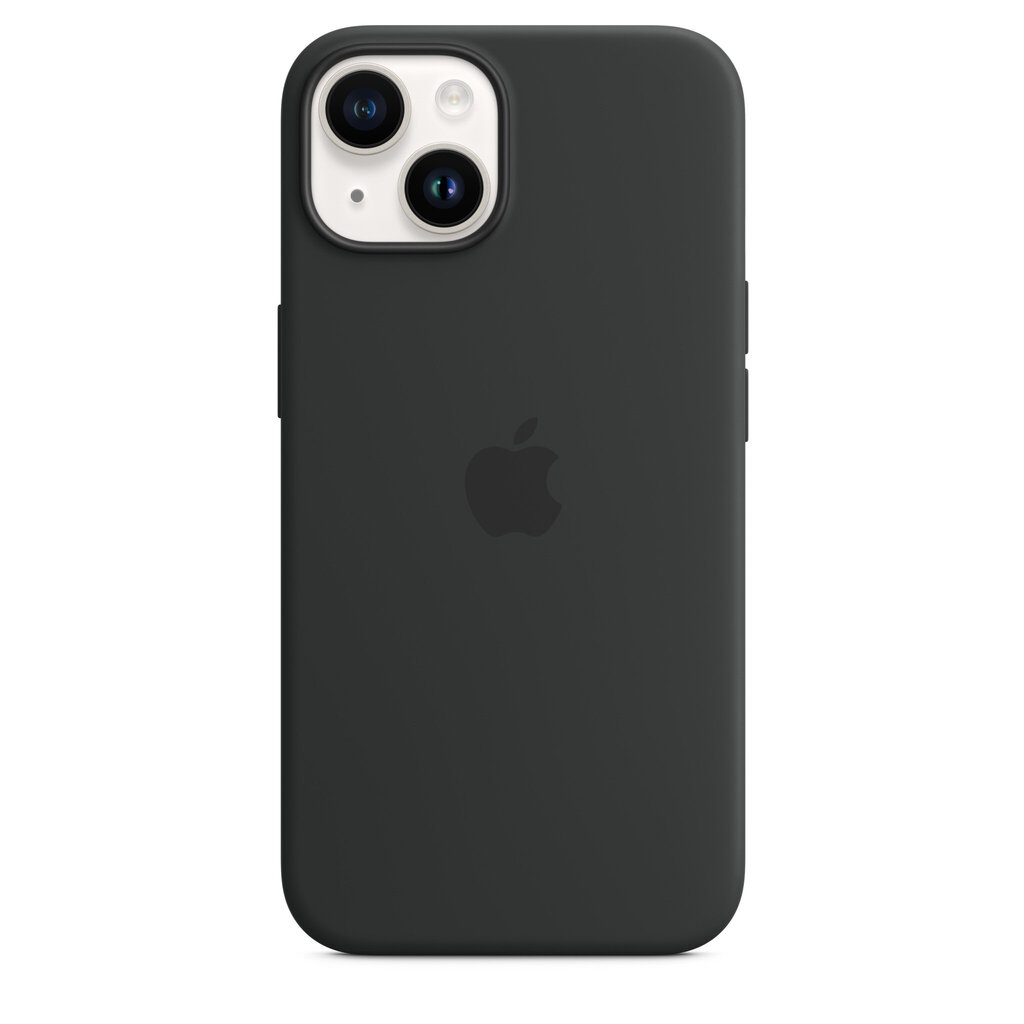 iPhone 14 Silicone Case with MagSafe - Midnight цена и информация | Telefonide kaitsekaaned ja -ümbrised | hansapost.ee