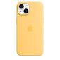 Apple Silicone Case MagSafe MPT23ZM/A Sunglow цена и информация | Telefonide kaitsekaaned ja -ümbrised | hansapost.ee