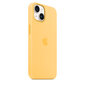 Apple iPhone 14 Plus Silicone Case with MagSafe - Sunglow - MPTD3ZM/A цена и информация | Telefonide kaitsekaaned ja -ümbrised | hansapost.ee